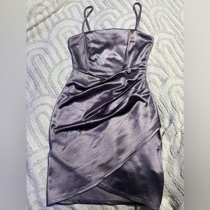Purple Windsor Mini Party Dress